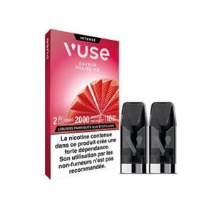 Capsules ePod Fraise Ice - Vuse - vuse vape official