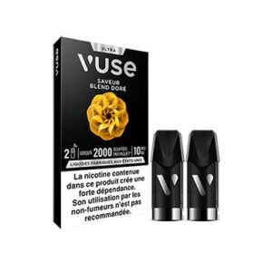 Capsules Vuse Ultra Blend Doré - Vuse - vuse vape official