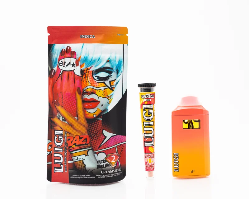 Creamsicle Luigi All in One Vape