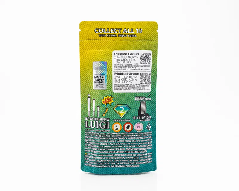 pickled green luigi rechargable